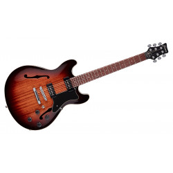 Framus Mayfield Pro - Almond Sunburst - Guitare électrique