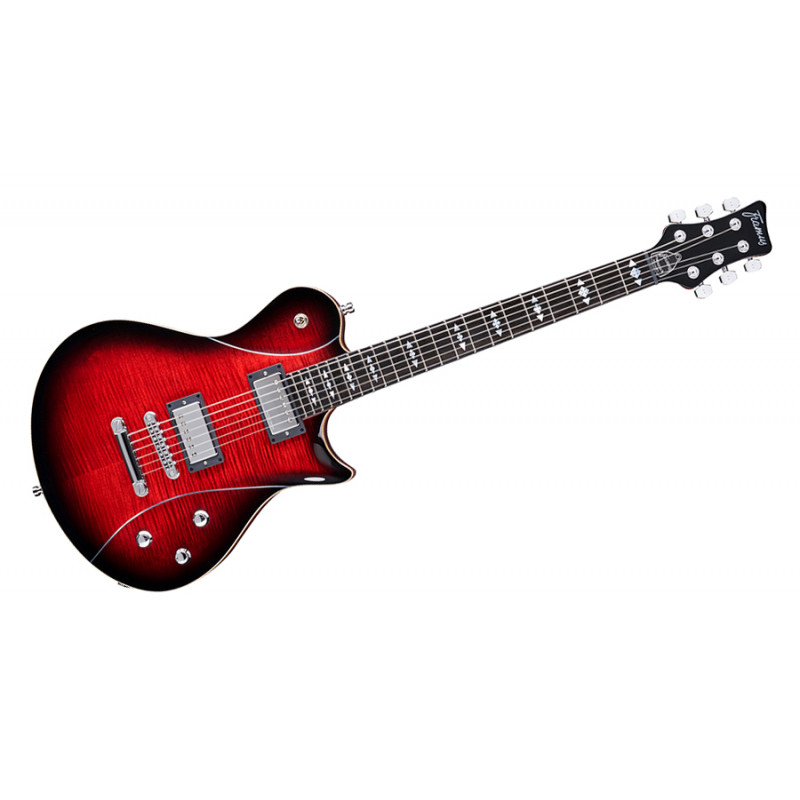 Framus Panthera II Supreme - Burgundy Blackburst - Guitare électrique