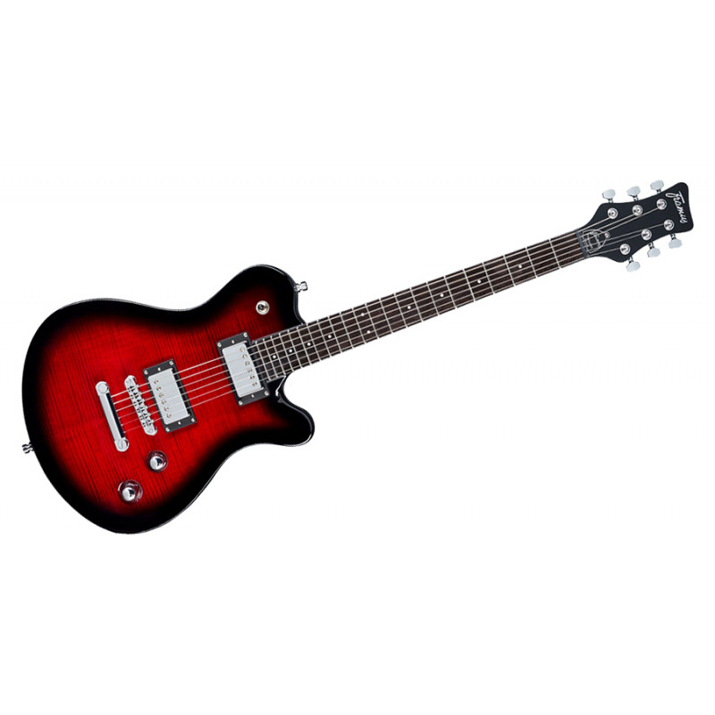 Framus D-Series - Panthera Supreme - Burgundy Blackburst - Guitare électrique