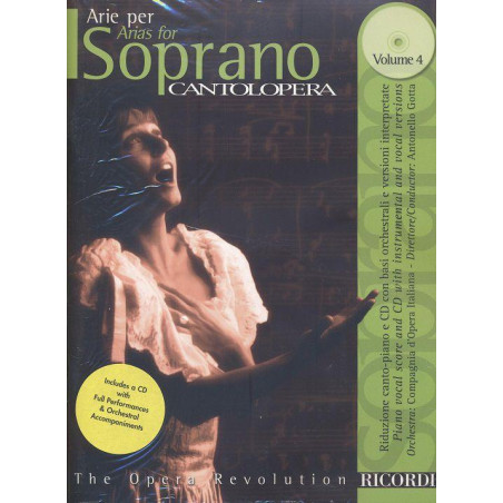 Cantolopera -  Arie Per Soprano Vol. 4 (+ audio)