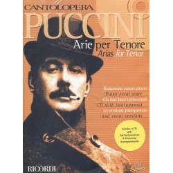 Cantolopera -  Puccini Arie per Tenore 1 (+ audio)