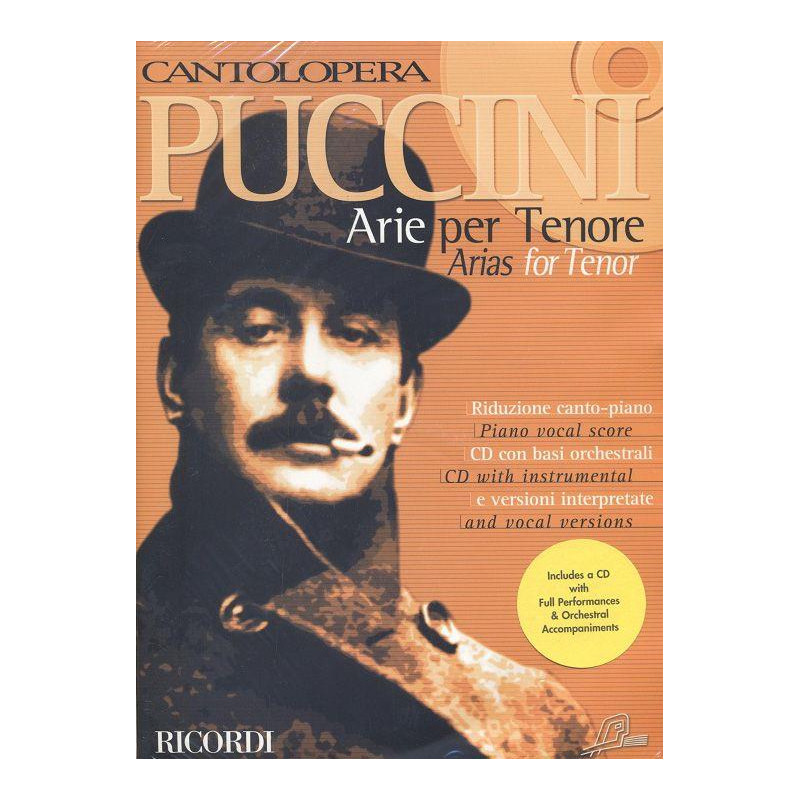 Cantolopera -  Puccini Arie per Tenore 1 (+ audio)