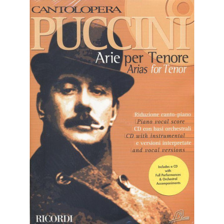 Cantolopera -  Puccini Arie per Tenore 1 (+ audio)