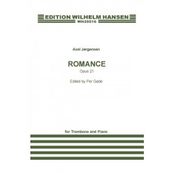 Romance Opus 21- trombone et piano - Axel Jorgensen