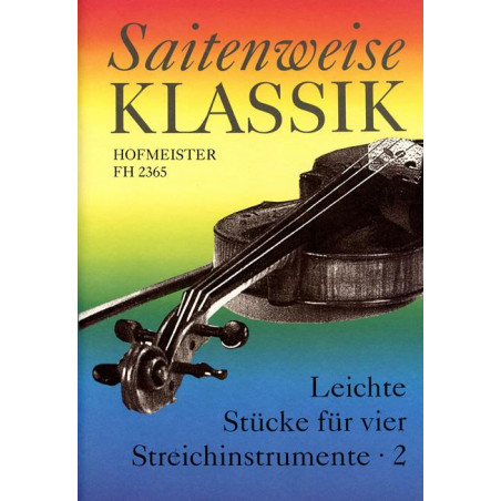 Saitenweise Klassik, Band 2 - Quatuor à cordes facile