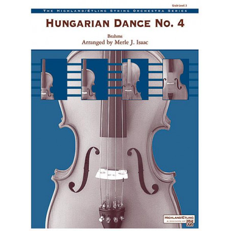 Danse Hongroise N°4 - Brahms - ensemble à cordes