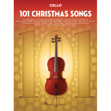 101 Christmas song for Cello
