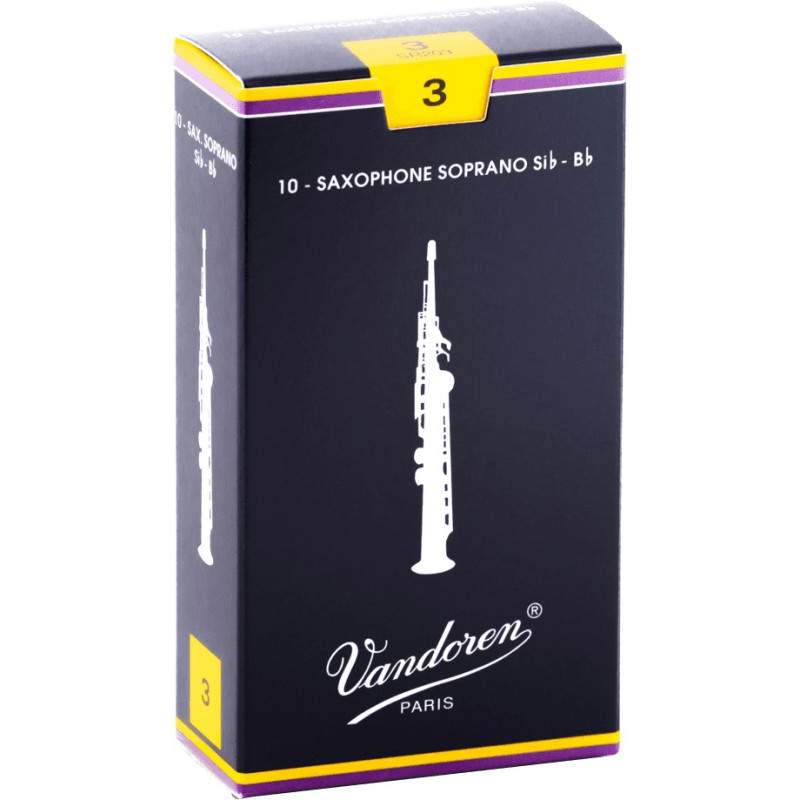 Vandoren SR203 force 3 - Anche saxophone soprano à l'unité