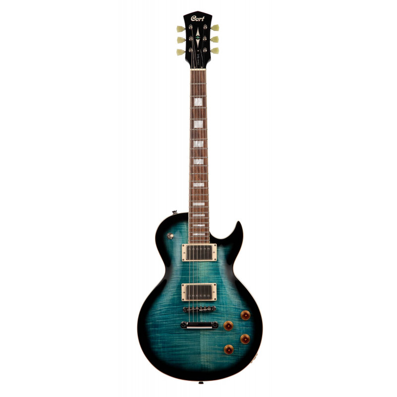 Cort CR250 - Guitare électrique série Classic Rock - Dark blue burst