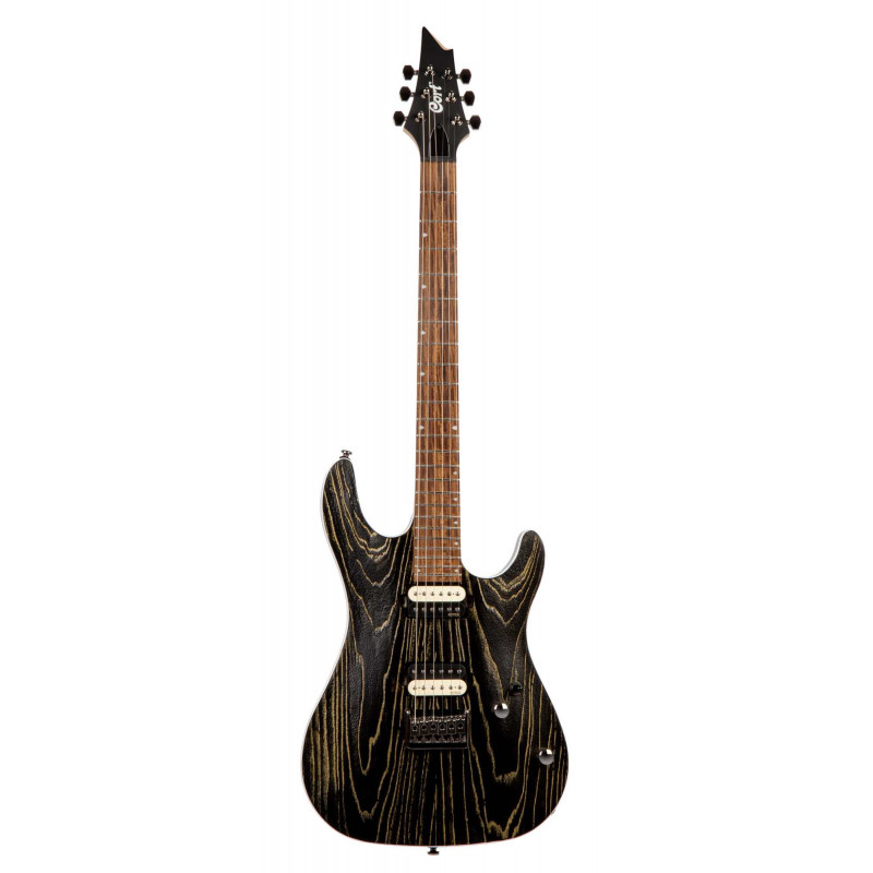 Cort KX300 ETCHED - Guitare électrique série KX - Noir et or