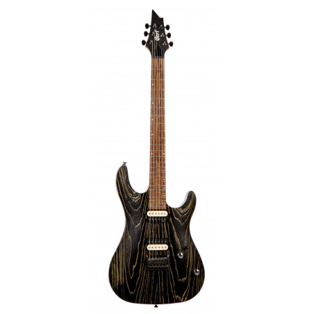 Cort KX300 ETCHED - Guitare électrique série KX - Noir et or