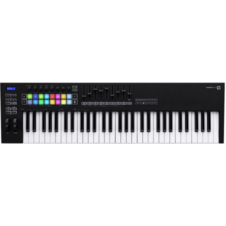 Novation LAUNCHKEY-61-MK3 - Clavier maître Launchkey MKIII 61 notes - 16 pads