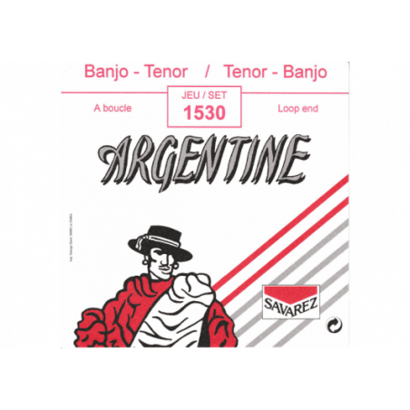 Argentine 1530 - Jeu cordes Banjo Tenor A Boucle