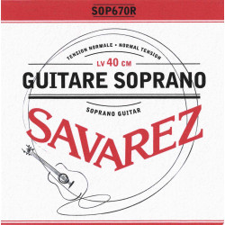 Savarez SOP670R - Jeu classique pour guitare soprano - Tension normale