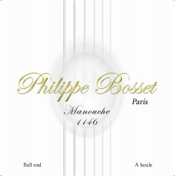 Philippe Bosset PBMAN1146 - Jeu de cordes guitare manouche à boule - 11-46