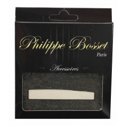 Philippe Bosset PBACC16 - Sillet de chevalet en os guitare folk 12 cordes - 76 x 3 x 13mm