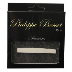 Philippe Bosset PBACC12 - Sillet de chevalet en os guitare folk - 72 x 3 x 8 mm