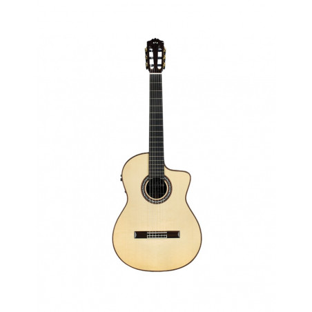 Cordoba Luthier GK Pro Negra - Guitare classique électro (+ étui)