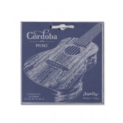 Cordes Cordoba pour guitare de voyage MINI – accord en Mi - Cordes