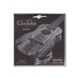 Cordes Cordoba pour guitare de voyage MINI – accord en Mi - Cordes