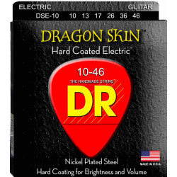 DR DSE10 - Jeu de cordes guitare électrique Dragon Skin - Médium 10-46