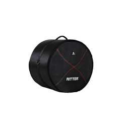 Ritter Performance 2 - Housse pour tom 12x10" - Noir et rouge