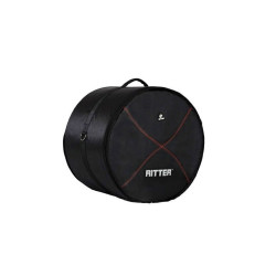 Ritter Performance 2 - Housse pour grosse caisse 22x18" - Noir et rouge