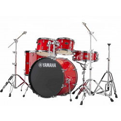 Batterie Rydeen Yamaha - 22 pouces - Hot Red (avec hardware, sans cymbales)