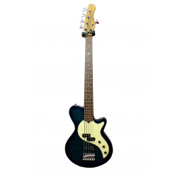 Godin SD5 Blue transparent - Basse électrique - Occasion