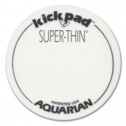 Aquarian STKP1 - Patch grosse caisse Super Thin - Blanc