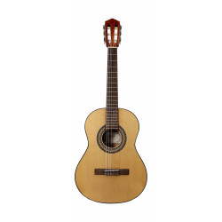 Almera AL134NAT - Guitare classique 3/4 table épicéa - Naturel brillant