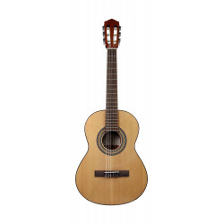 Almera AL134OP - Guitare classique 3/4 table épicéa - Naturel pores ouverts