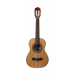 Almera AL112OP - Guitare classique 1/2 table épicéa - Naturel pores ouverts