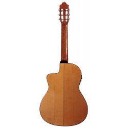 Esteve 15455E - Guitare électro-classique Flamenca table épicéa massif - Naturel brillant