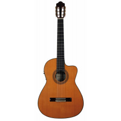 Esteve 15450CWE - Guitare électro-classique 9C/B table cèdre massif - Naturel brillant