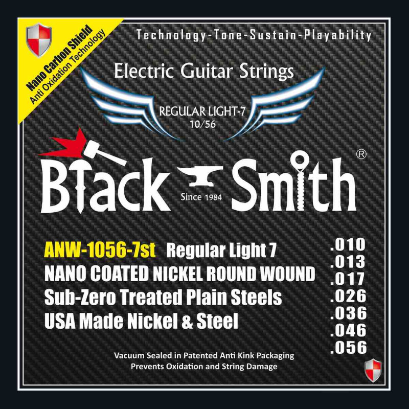 Black Smith AOT-NW1056-7 - Jeu Cordes électriques 7c AOT 10-56