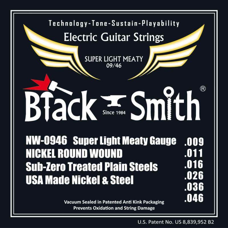 Black Smith NW0946 - Jeu Cordes électriques 9-46