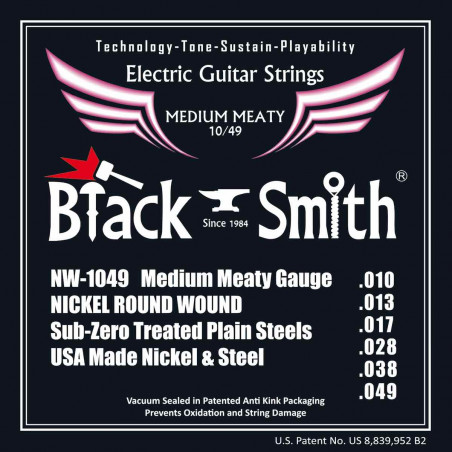 Black Smith NW1049 - Jeu Cordes électriques 10-49