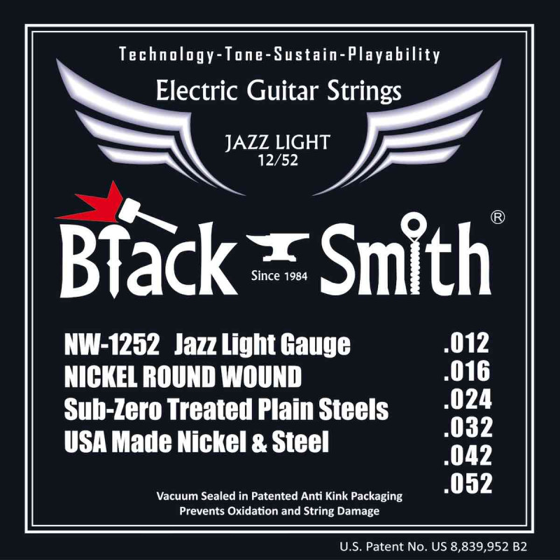 Black Smith NW1252 - Jeu Cordes électriques 12-52