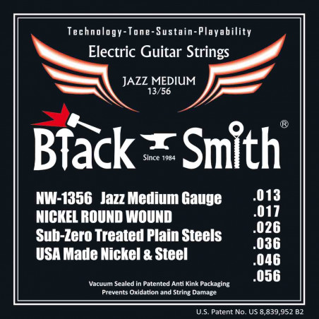 Black Smith NW1356 - Jeu Cordes électriques 13-56