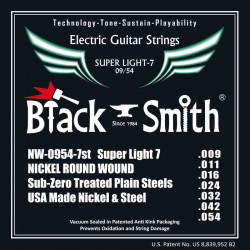 Black Smith NW0954-7 - Jeu Cordes électriques 7c 9-54