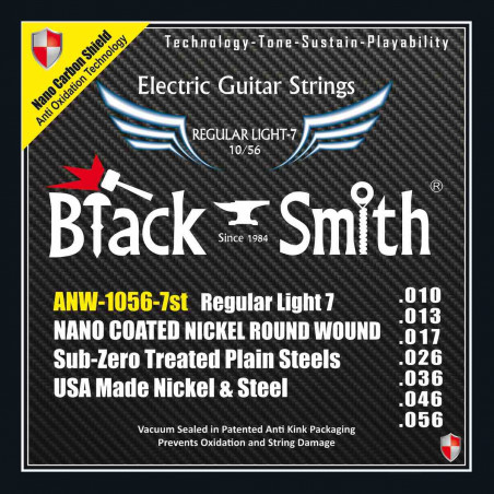 Black Smith NW1056-7 - Jeu Cordes électriques 7c 10-56