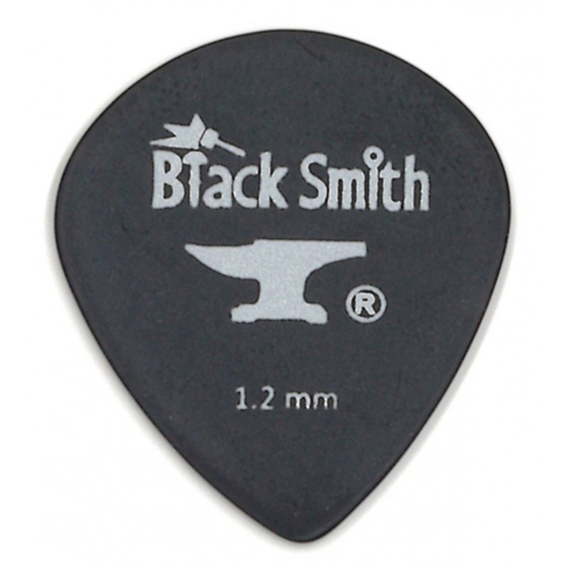 Black Smith P004BKH - Sachet 10 mediators carbone 1,2 mm