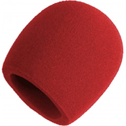 SHURE A58WS-RED - Bonnette rouge pour Micro type SM 58