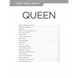 Really Easy Piano: Queen - Partitions pour piano