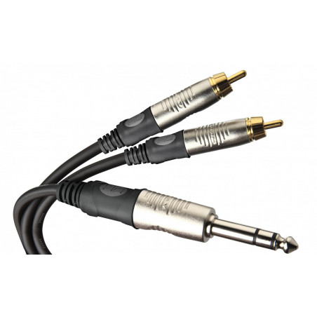DH DHT530 - Câble RCA - Jack 6,35 stereo - 1,8m