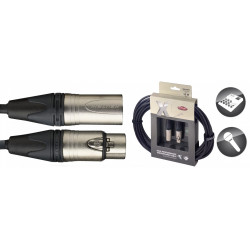 Stagg XMC10XX - Câble de microphone XLR/XLR (m/f), 10 m