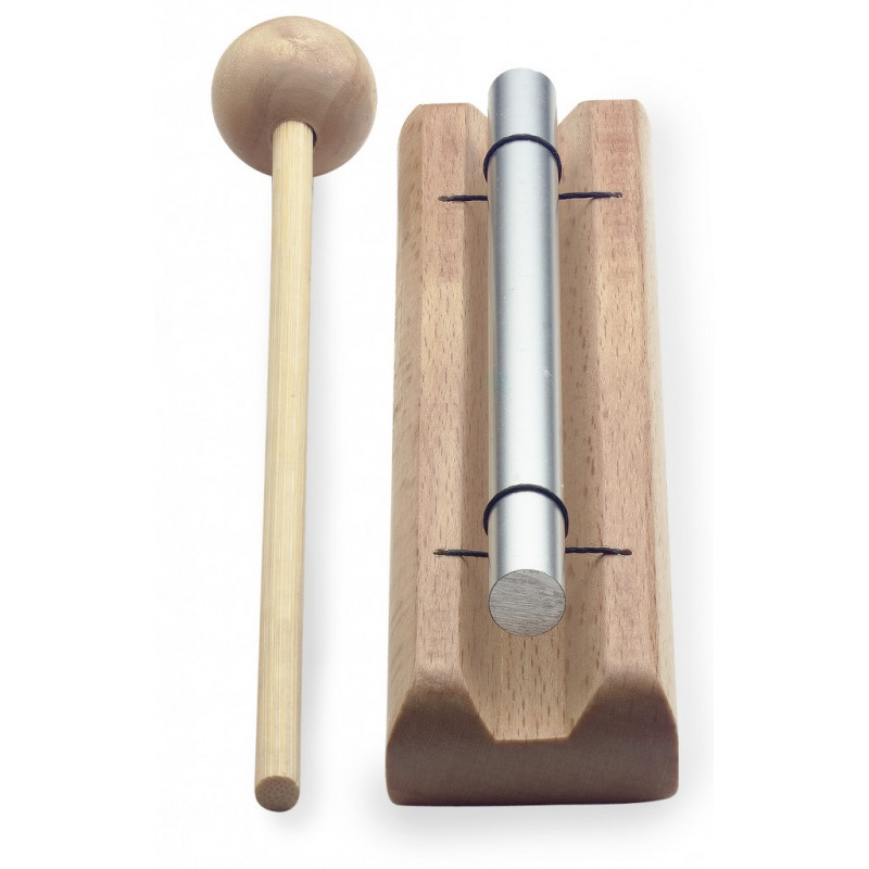 Stagg TC-1 NOTE - Carillon de table, note unique (do), avec mailloche Stagg TC-1 NOTE - Carillon de table, note unique (do), avec mailloche