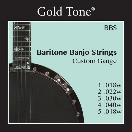 Goldtone BBS - Jeu de cordes banjo baryton