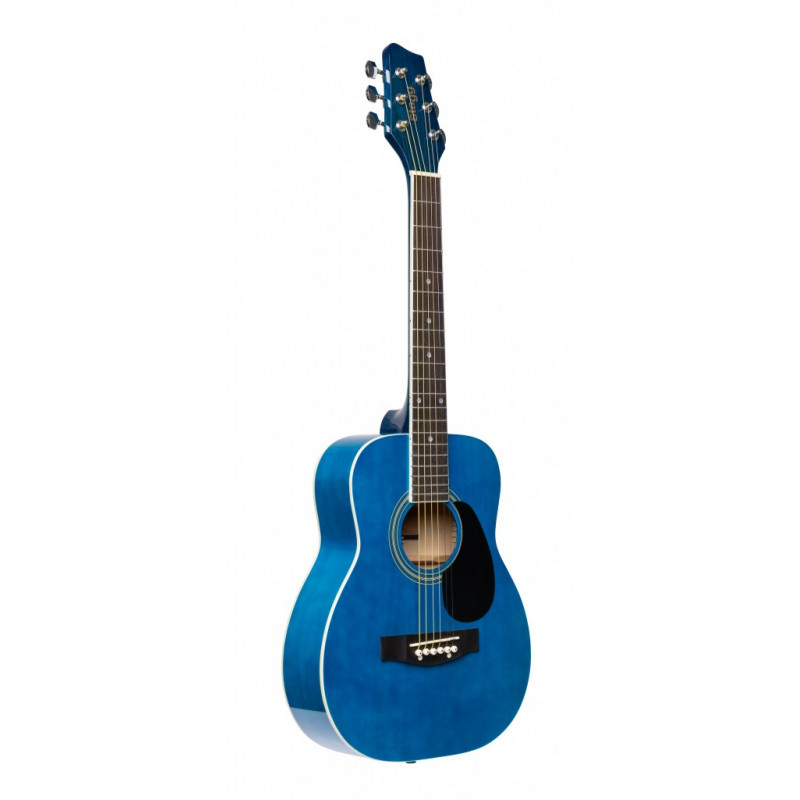 Stagg SA20D 1/2 BLUE - Guitare acoustique dreadnought 1/2 bleue